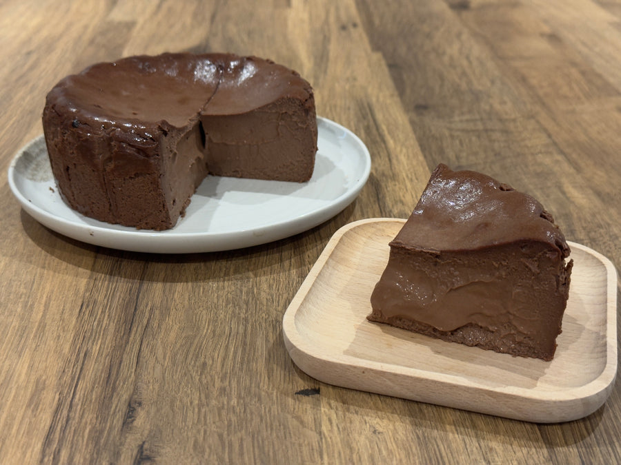 Chocolate Basque Cheesecake