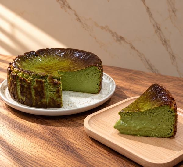 Matcha Basque Cheesecake