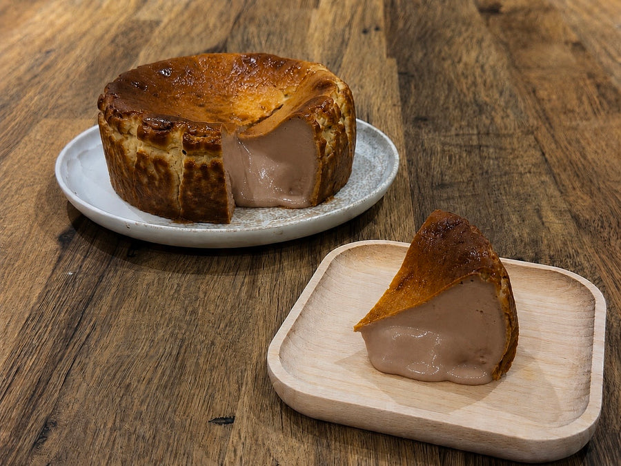 Hazelnut Basque Cheesecake