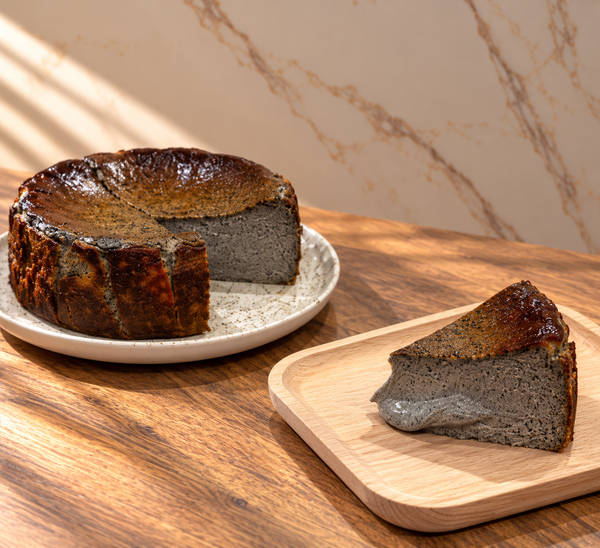 Black Sesame Basque Cheesecake