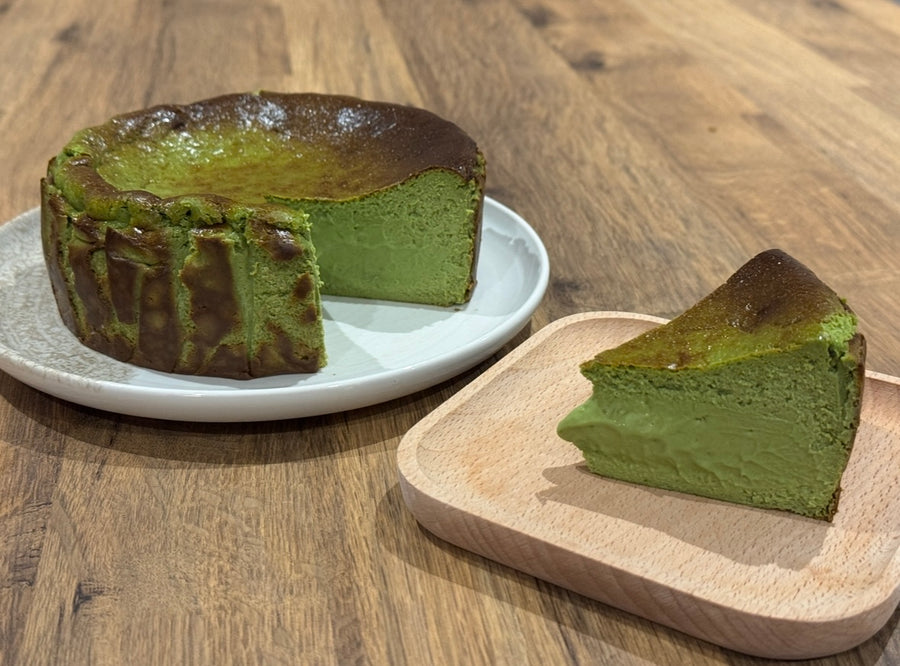 Matcha Basque Cheesecake