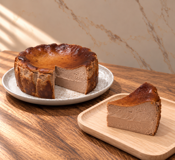 Hazelnut Basque Cheesecake